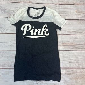 VS PINK Retired Ringer Tee S